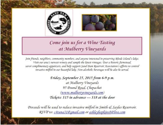 Mulberrry Vineyards Flyer SDRA